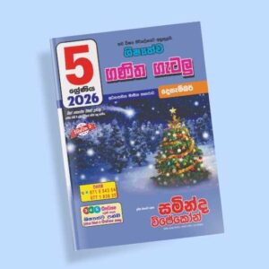 5 ශ්‍රේණිය ගණිත ගැටලු සහ සිද්ධාන්ත පන්තිය - දෙසැම්බර්